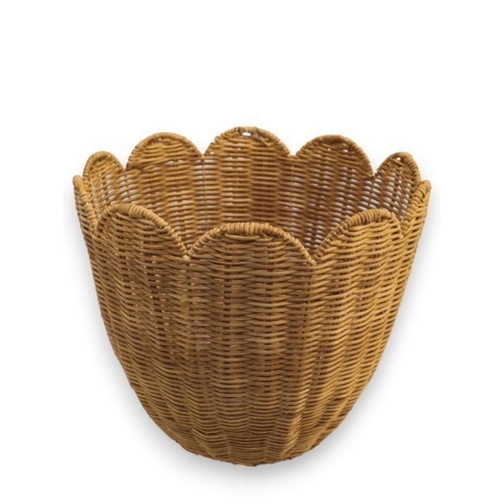 My Texas House Scalloped Decorative Basket - Walmart